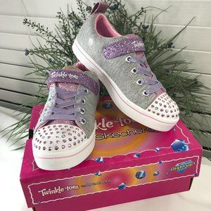 Skechers Twinkle Toes I Light Up Sneakers Sz 12.5